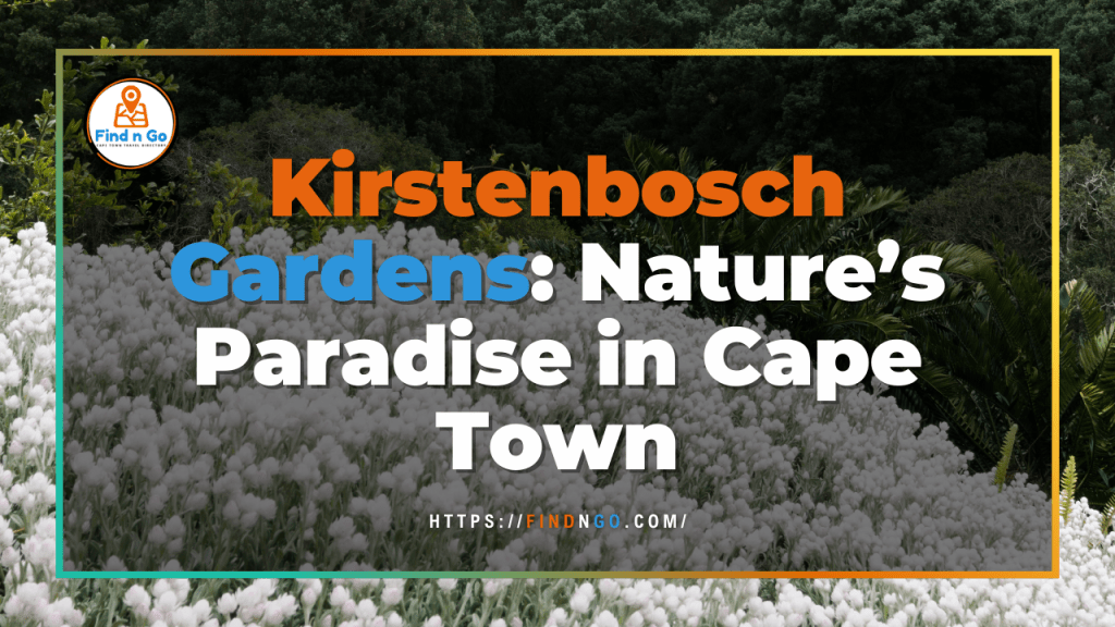 Kirstenbosch Gardens: Nature’s Paradise in Cape&nbsp;Town